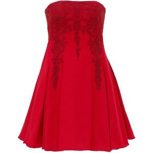 Marchesa Notte Silk Blend Dress